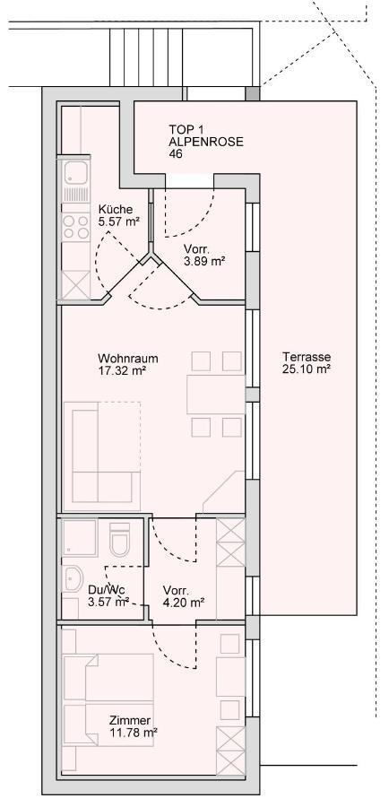 Appartement Kalkus-Sölden Buitenkant foto